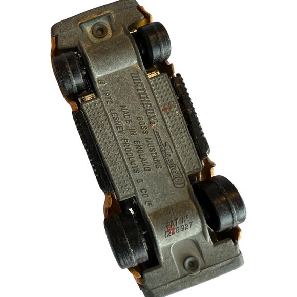 1972 Matchbox Superfast Boss Mustang - Vintage Diecast Muscle Car - Picture 7 of 8